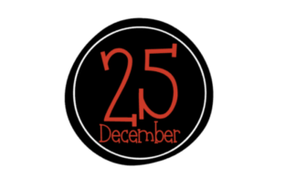 25 December: A Festive Graphic Design Asset for Crafts