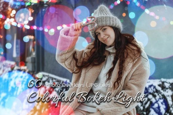 60 X-Mass Street Bokeh Lights Effect Add-Ons