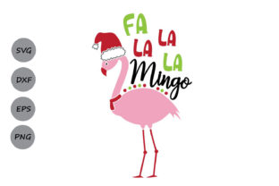 Fa La La La Mingo Svg for Crafts