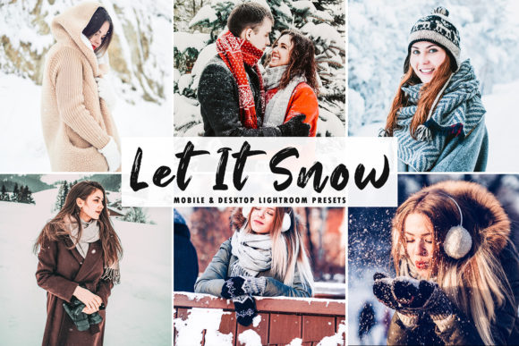 Let It Snow Lightroom Presets for Crafting