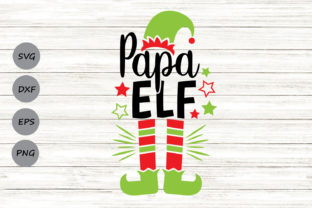 Papa Elf Crafts Graphic Design Asset