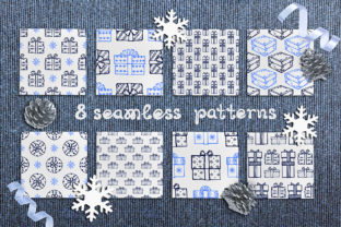 Seamless Patterns Giftboxes