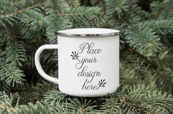 Winter Mug Mockup for Mugs Amp